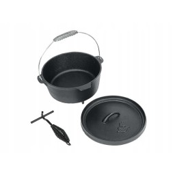 Kokybiškas, pilnai ketaus puodas