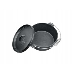 Kokybiškas, pilnai ketaus puodas