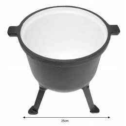 Ketaus medžioklės puodas 4l, emaliuotas, Kinghoff kh 2241