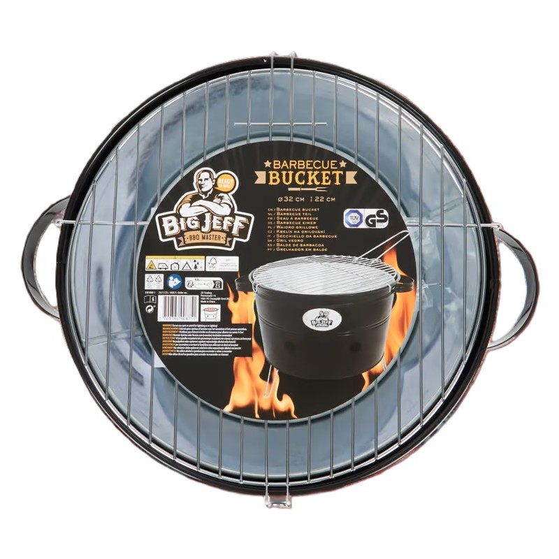 ✅mini didelis Jeff grilio kibiras ø 32x22cm✅