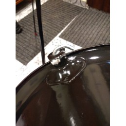 Original Hungarian enameled cauldron 8l