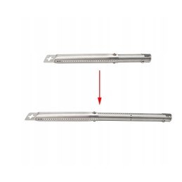 ⭐4 dujinis grilio vamzdžių degiklis, skirtas anglies kepimui⭐