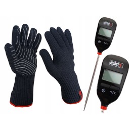 Weber premium l xl kepimo pirštinės mėsos termometro grilio zondas