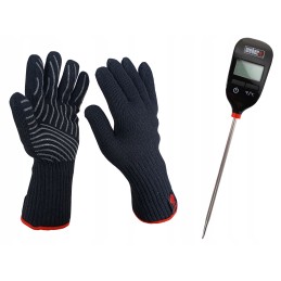 Weber premium l xl kepimo pirštinės mėsos termometro grilio zondas