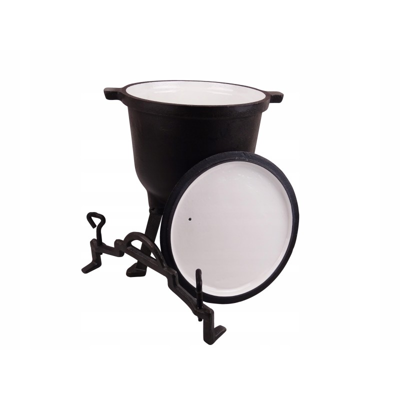 Emaliuotas ketaus puodas, 8l Rossner