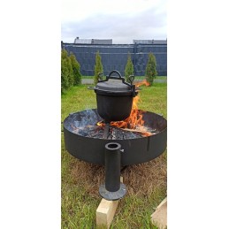 Emaliuotas ketaus puodas, 8l Rossner