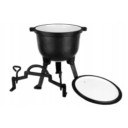 Katilas, emaliuotas ketaus puodas, 4 litrai