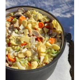 Ketaus medžioklinis puodas, Vengriškas puodas, 8l