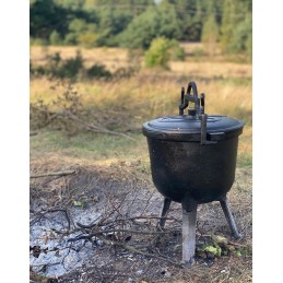 Ketaus medžioklinis puodas, Vengriškas puodas, 8l