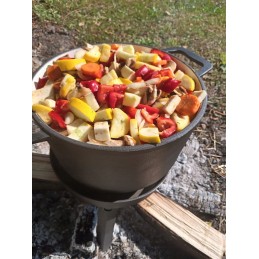 Ketaus medžioklinis puodas, Vengriškas puodas, 8l