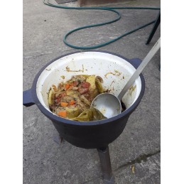 Ketaus medžioklinis puodas, Vengriškas puodas, 8l