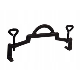 Rossner 8 l emaliuotas ketaus katilas virš ugnies