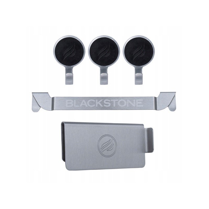 Grilio priedų komplektas: riebalų ribotuvas + blackstone pakabos 5188eu