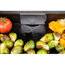 Grilio priedų komplektas: riebalų ribotuvas + blackstone pakabos 5188eu