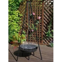 Sodo kepsninė, pakabinamas trikojis, 52 cm apvalus