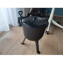 ✅ Stovintis katilas, ketaus medžioklinis katilas, 7l