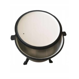 Medžioklinis virdulys 8 l, emaliuotas, emaliuotas ketaus laužo puodas