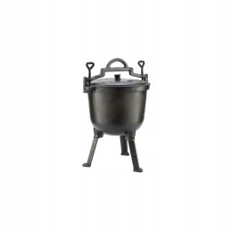Ketaus katilo puodas, 7l, juodas