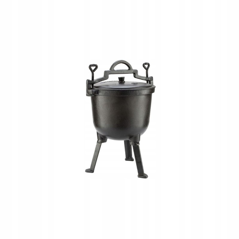 Ketaus katilo puodas, 7l, juodas