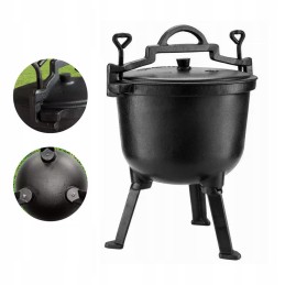 Emaliuotas ketaus puodas, 4l