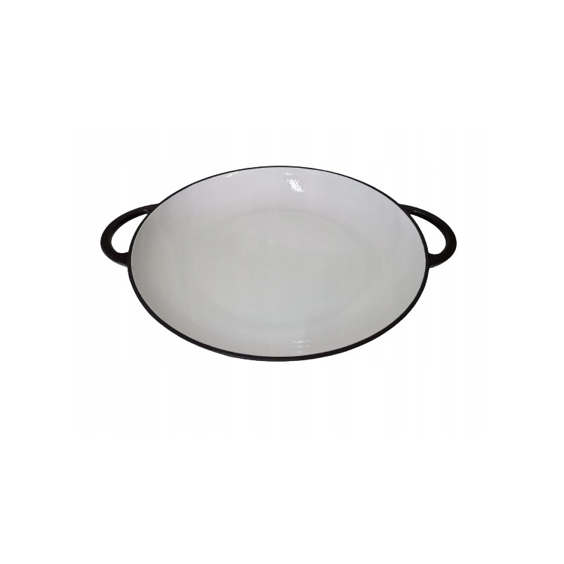 Emaliuota ketaus keptuvė