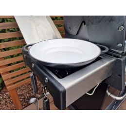 Emaliuota ketaus keptuvė