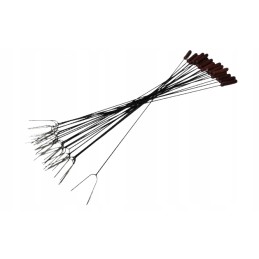 Kietos laužo lazdos 120cm x 20vnt, nerūdijančio plieno