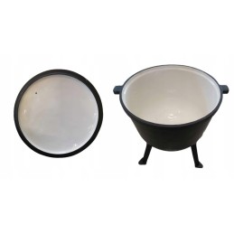 Emaliuotas katilas, vengriškas ketaus puodas, 7l