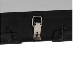 Turistinis sodo anglies grilis nešiojamas sulankstomas lagaminas su šakute ir mentele