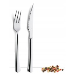 Amefa 24 stalo įrankiai peiliai šakutės grilis kepsnys chuletero kiaulienos gabalėlis pica