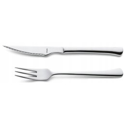 Amefa 24 stalo įrankiai peiliai šakutės grilis kepsnys chuletero kiaulienos gabalėlis pica