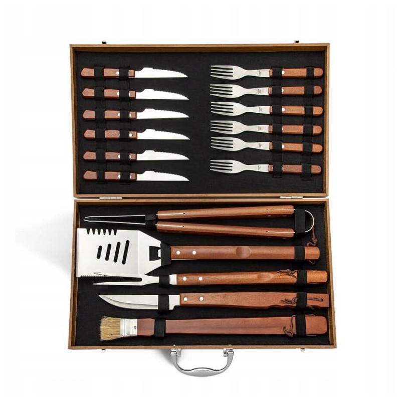 18 dalių maestro grilio rinkinys.