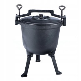 Ketaus puodas, 5l, medžioklinis katilas