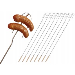 Wo 5 130 lazdelių, pagaliukų, šakučių, nerūdijančio plieno fokusavimo, 130