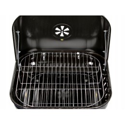 Sodo grilis su šarnyriniu dangteliu + ratukai