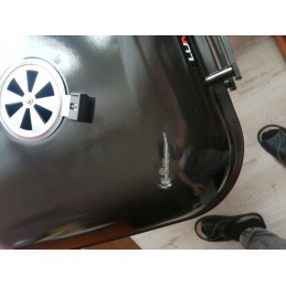 Sodo kepsninė su dangteliu, grotelės 40-45 cm