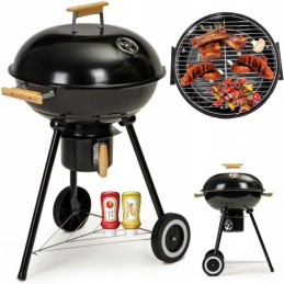 Anglies kepsninė su uždaru briketų dangteliu + pelenų keptuvė