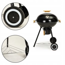 Anglies kepsninė su uždaru briketų dangteliu + pelenų keptuvė