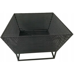 Sodo židinys 45x45cm plieninis Saska Garden