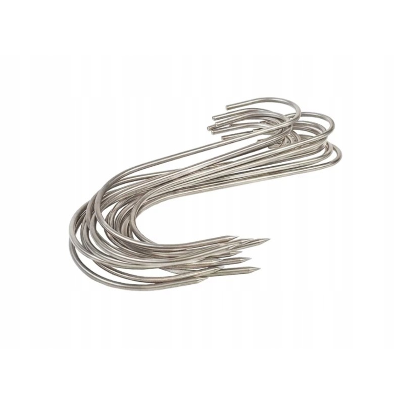 Mėsos kabliukas 13 cm rūkymo kabliukai kabliukai mėsai rūkyti