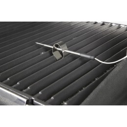 Broil king kieto grilio termometras 2x plieninis zondas 2 matavimų laikmatis