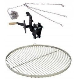 Nerūdijančio plieno grotelės, 60 cm, ritė