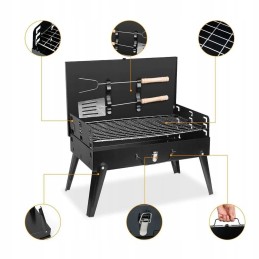 ⭐⭐Turistinis anglies grilis xxl nešiojamas sulankstomas lengvas lagaminas + priedai⭐⭐