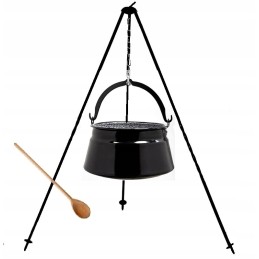 Originalus vengriškas emaliuotas katilas, 6l