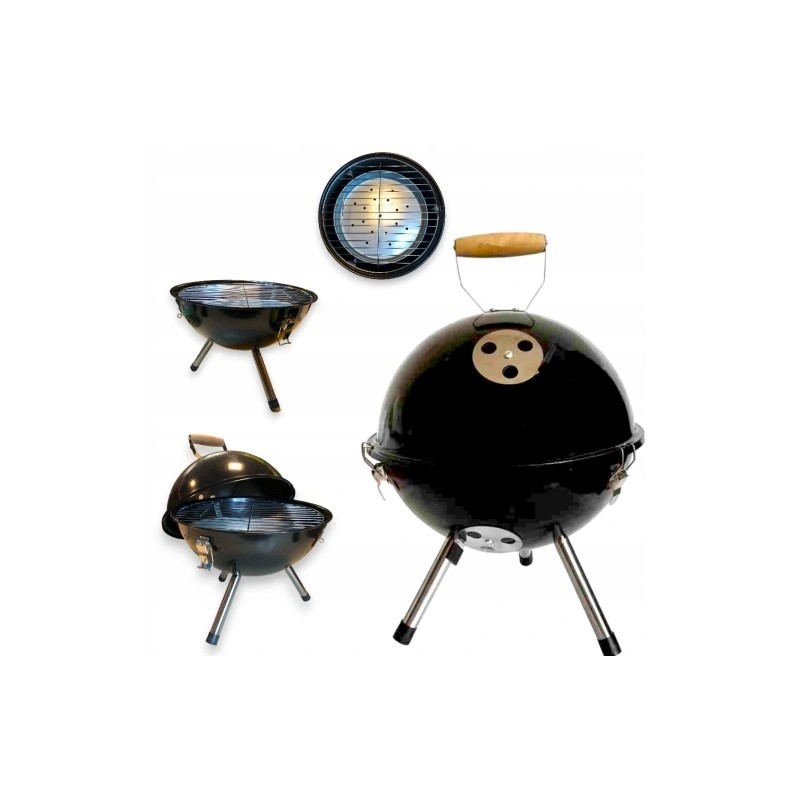 ⭐⭐Sodo grotelės apvalios rampos nešiojamos mini anglies grilio dangčio grotelės⭐⭐