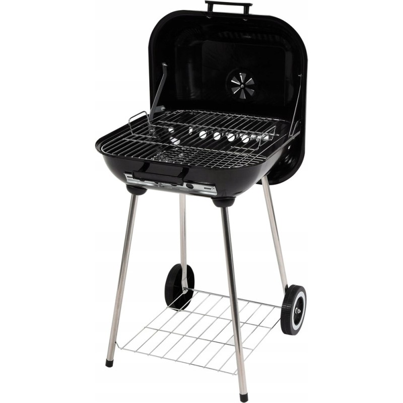 Sodo kepsninė su dangteliu, grotelės 40-45 cm