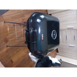 Sodo kepsninė su dangteliu, grotelės 40-45 cm