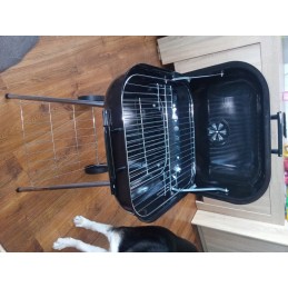 Sodo kepsninė su dangteliu, grotelės 40-45 cm