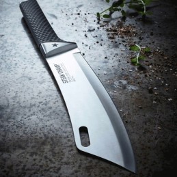 BBQ šefo peilis profesionalus, 22 cm kepsnys