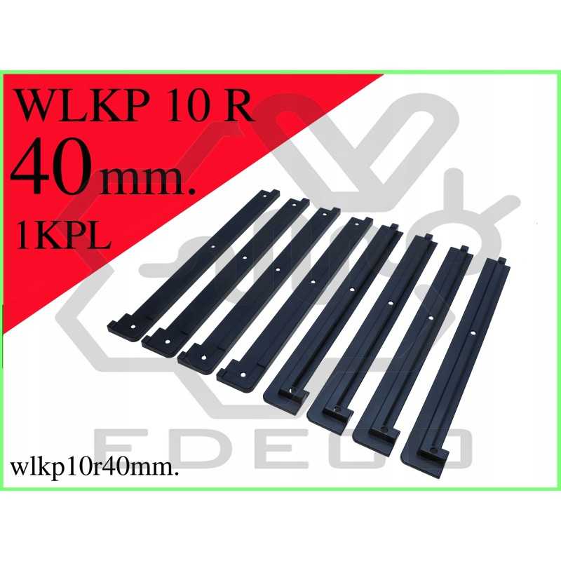 Plastikiniai veržlės ul. Wielkopolski 10r 40mm edeco